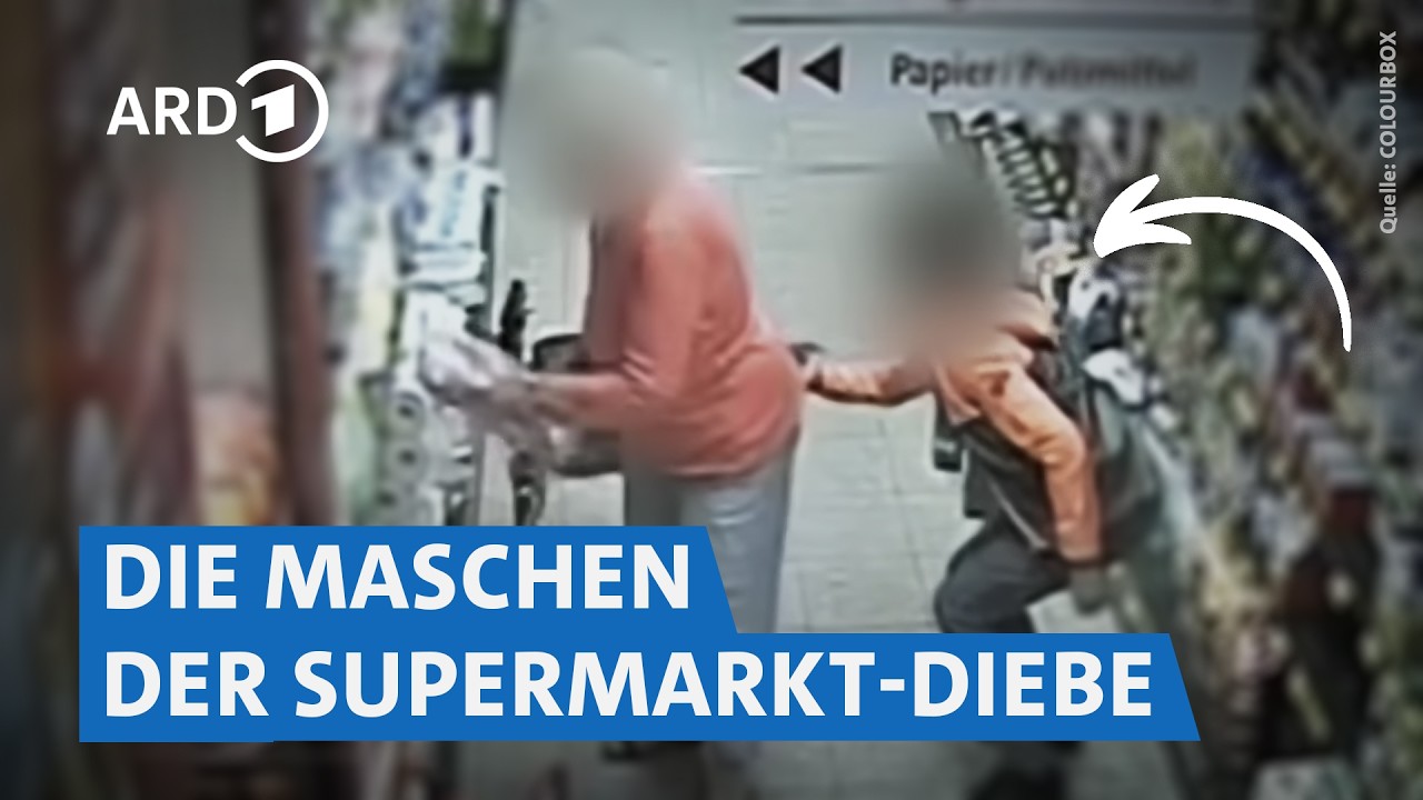 Die Methoden der Trickdiebe im Supermarkt | Kriminalreport Südwest SWR