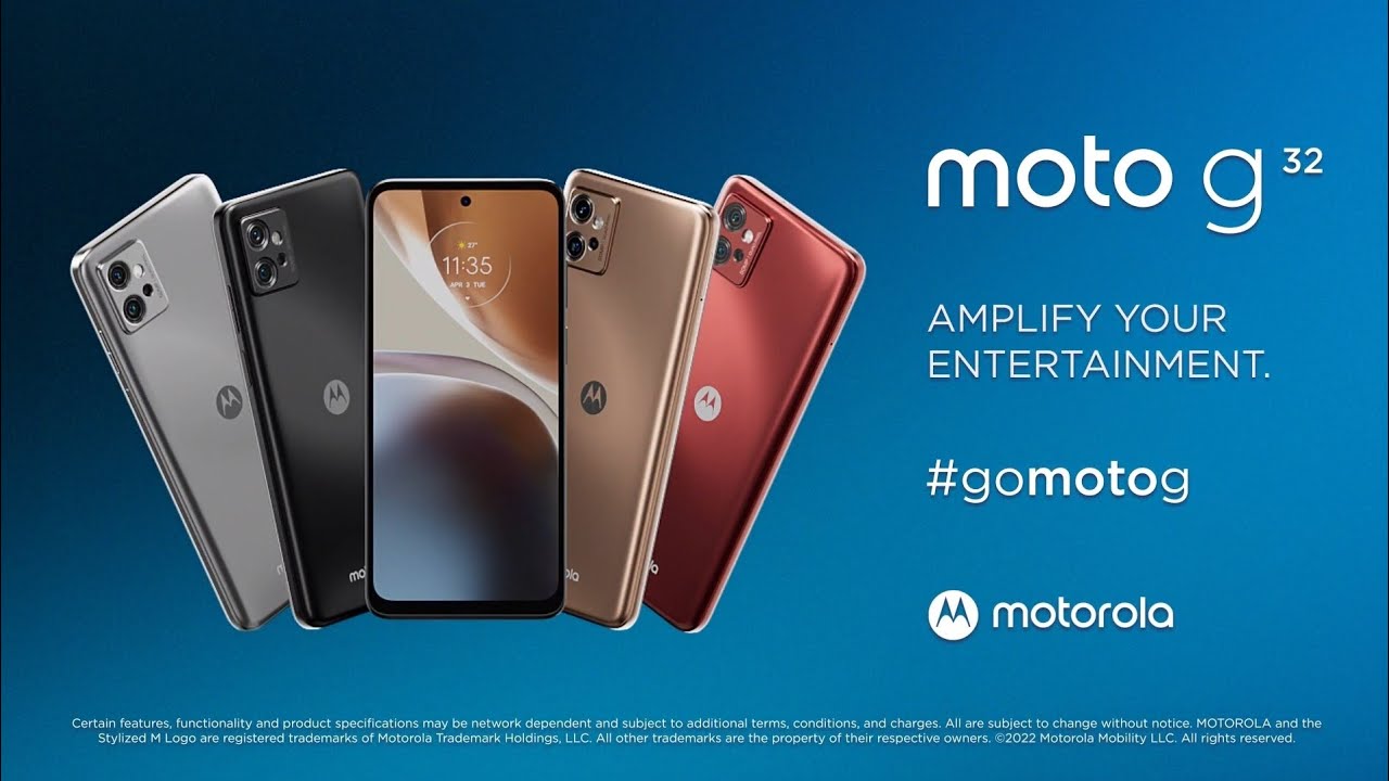 Motorola Moto G32: Amplify your entertainment Official Video