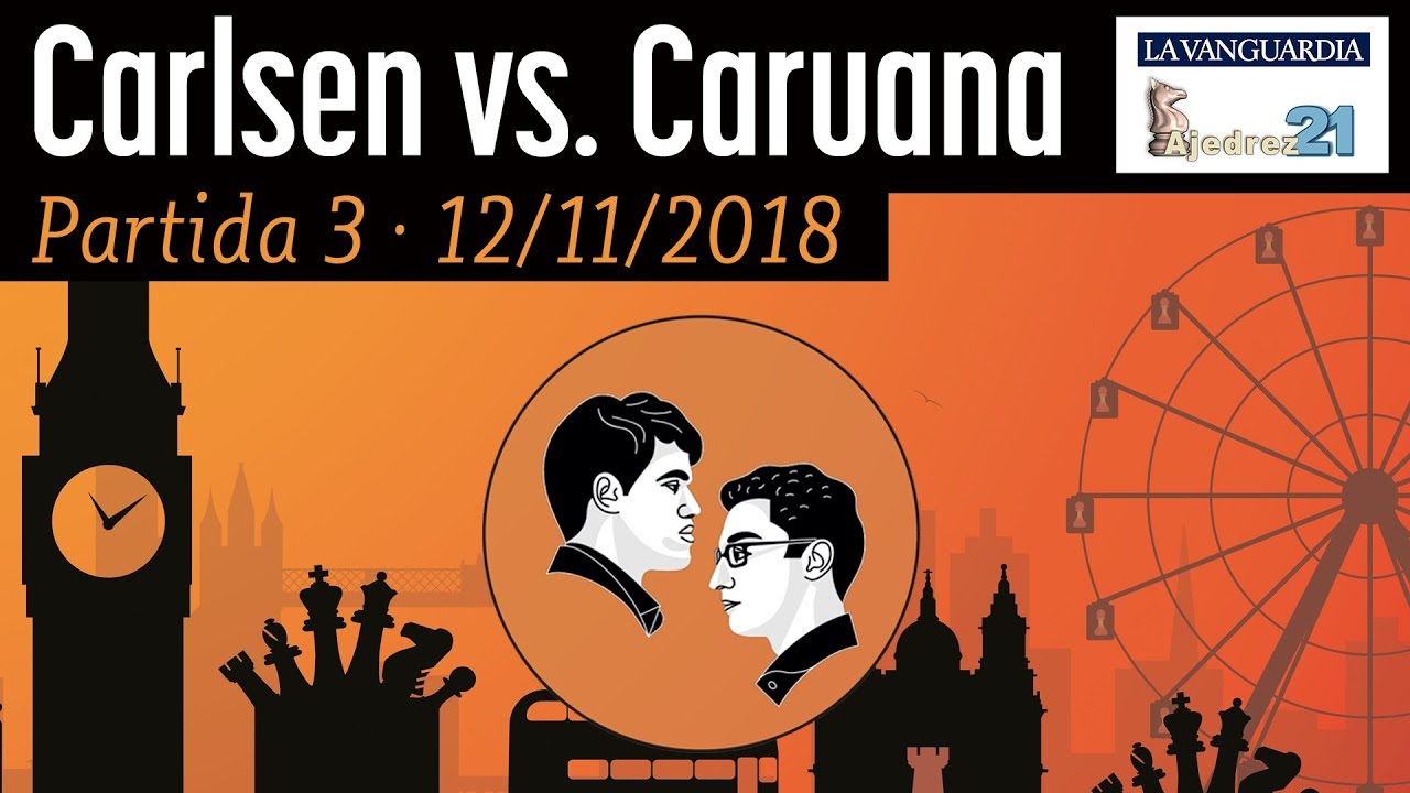 Partida 3 - Mundial ajedrez Carlsen - Caruana (GM Miguel Illescas)