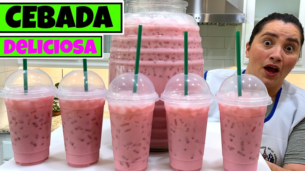Como hacer cebada salvadoreña - **Ideal FIESTAS Y REUNIONES** 🥳