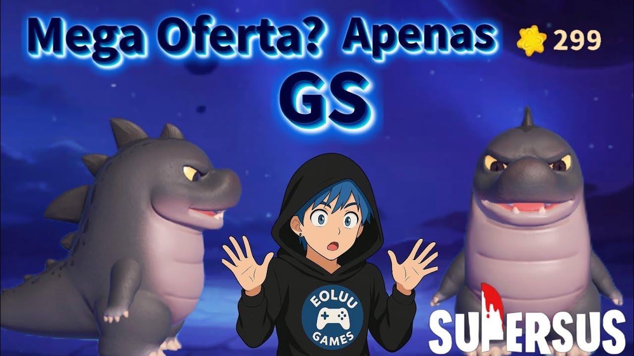 “COMPREI o TUBARÃOZILLA e Testei a skin em OFERTA no Super Sus!”