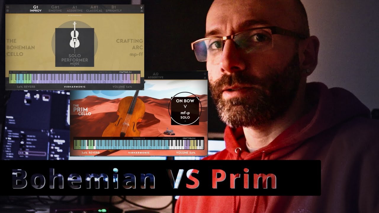 Virharmonic Bohemian Cello vs Prim Cello — Musical Comparison