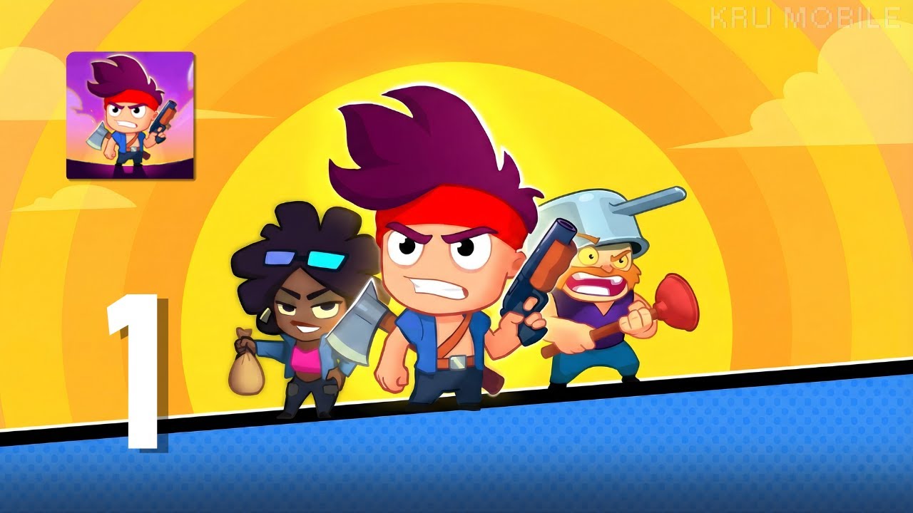 Zombusters - Gameplay Walkthrough Part 1 (Android, IOS)