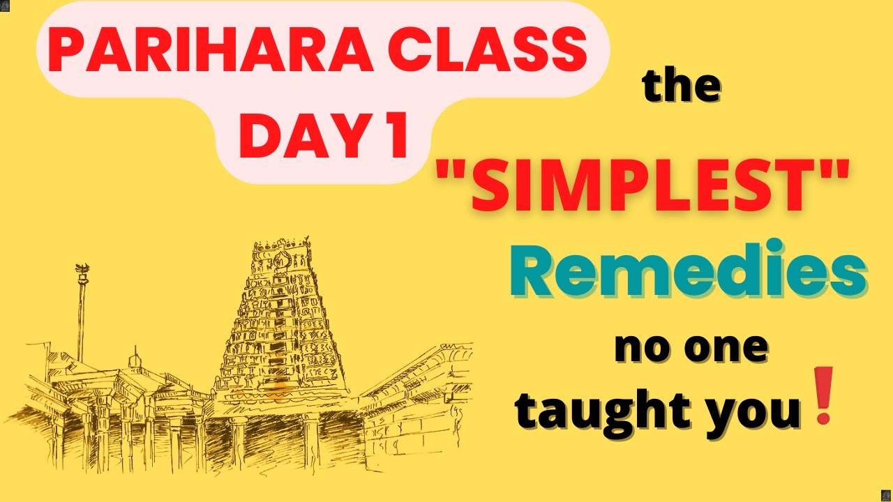 PARIHARA CLASS  - DAY 1