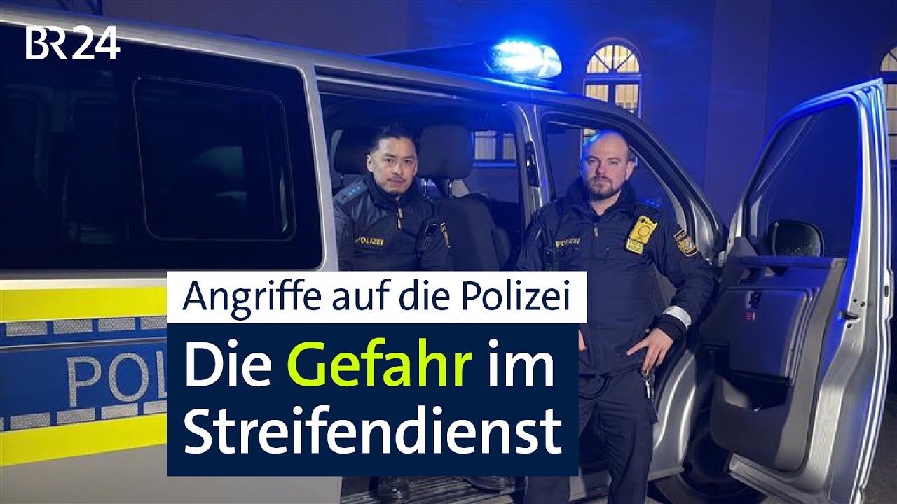 Im Dienst verletzt - Wie Polizisten mit Gewalt und Trauma umgehen | BR24 vor Ort