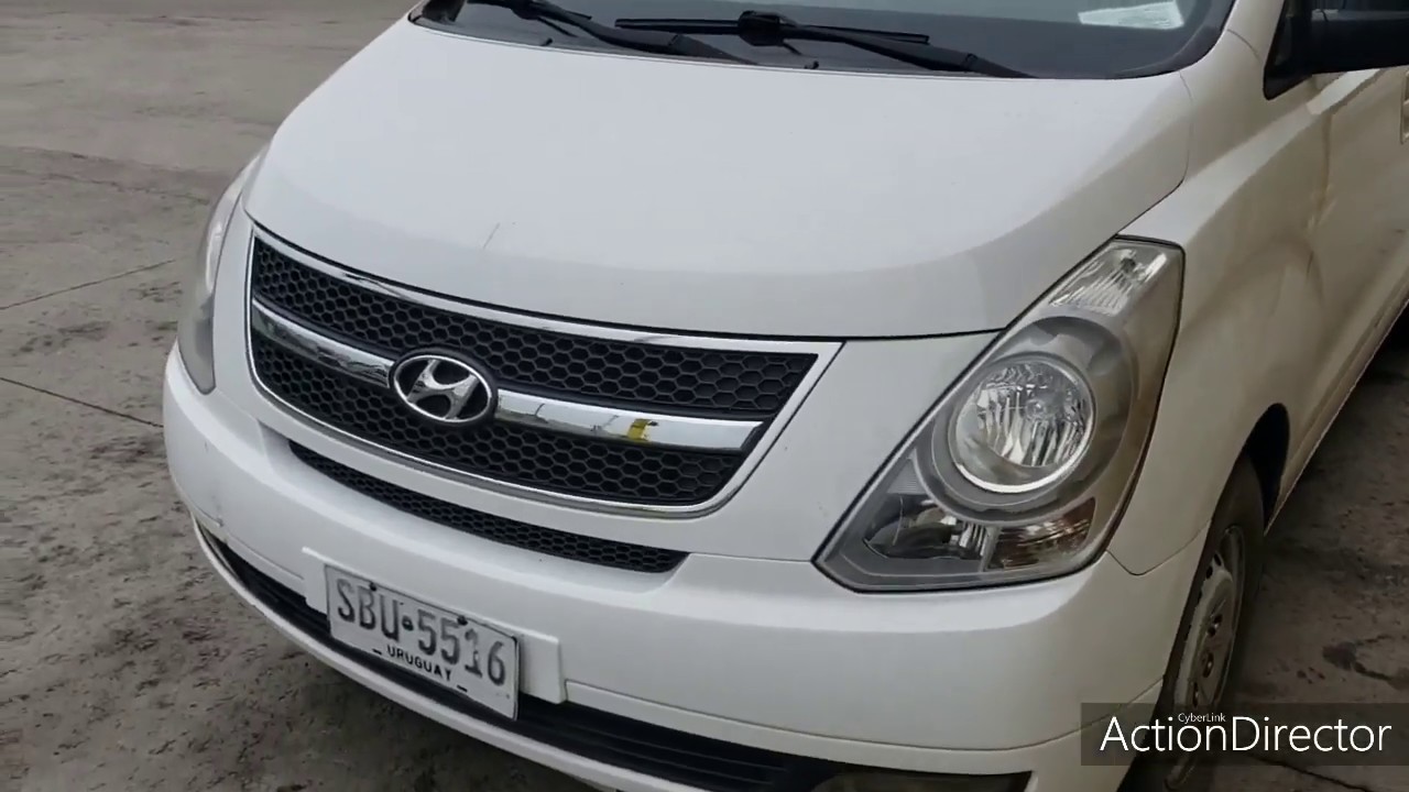 Hyundai H1 2014 Cambio de filtro de habitaculo | Seba del Puerto