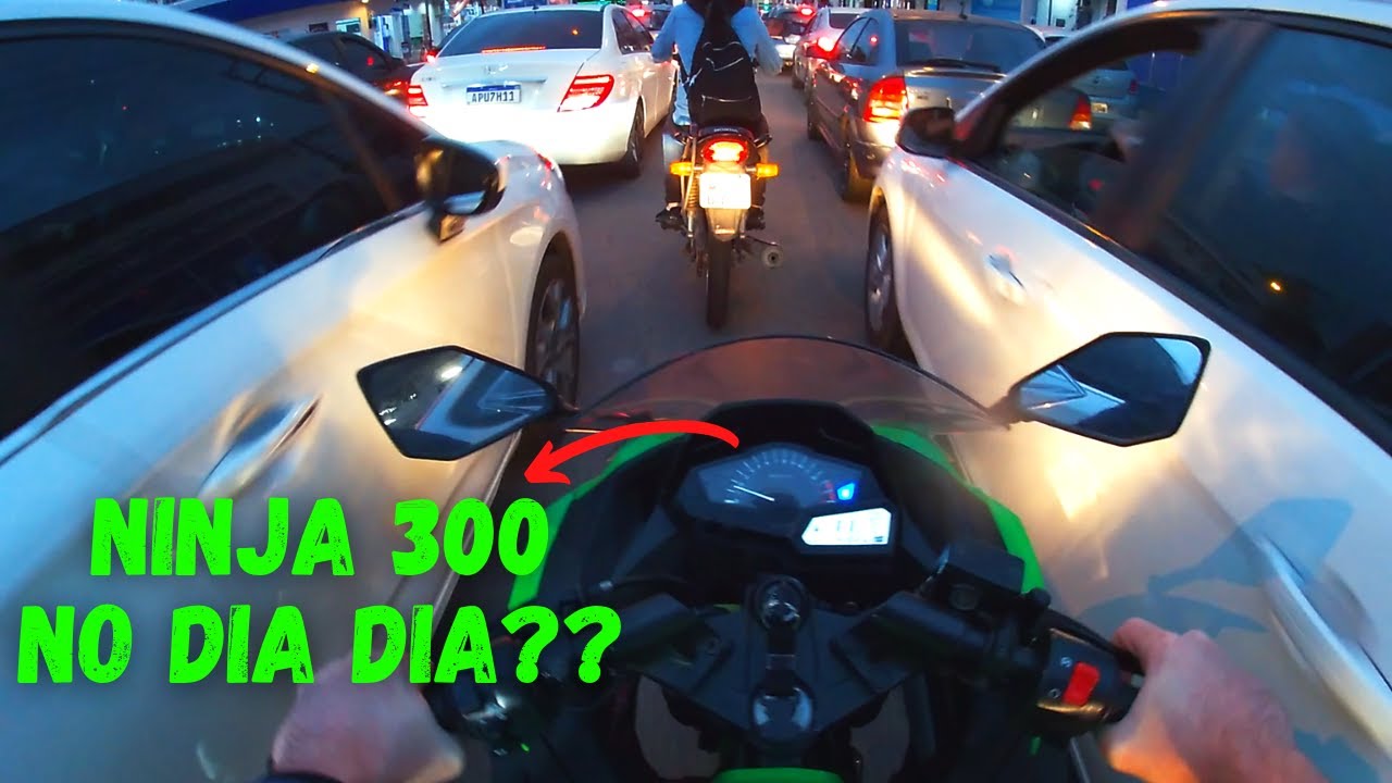 NINJA 300 É BOA PARA O DIA A DIA?
