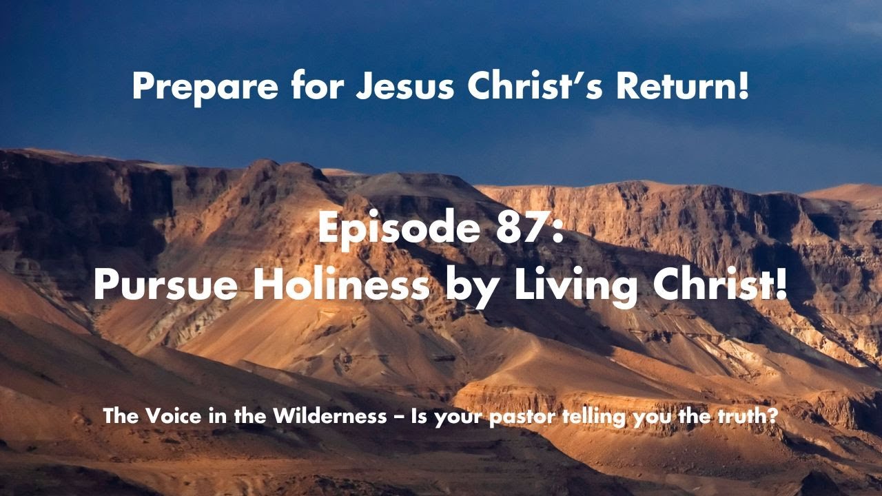 Pursue Holiness by Living Christ: God’s Way to True Holiness