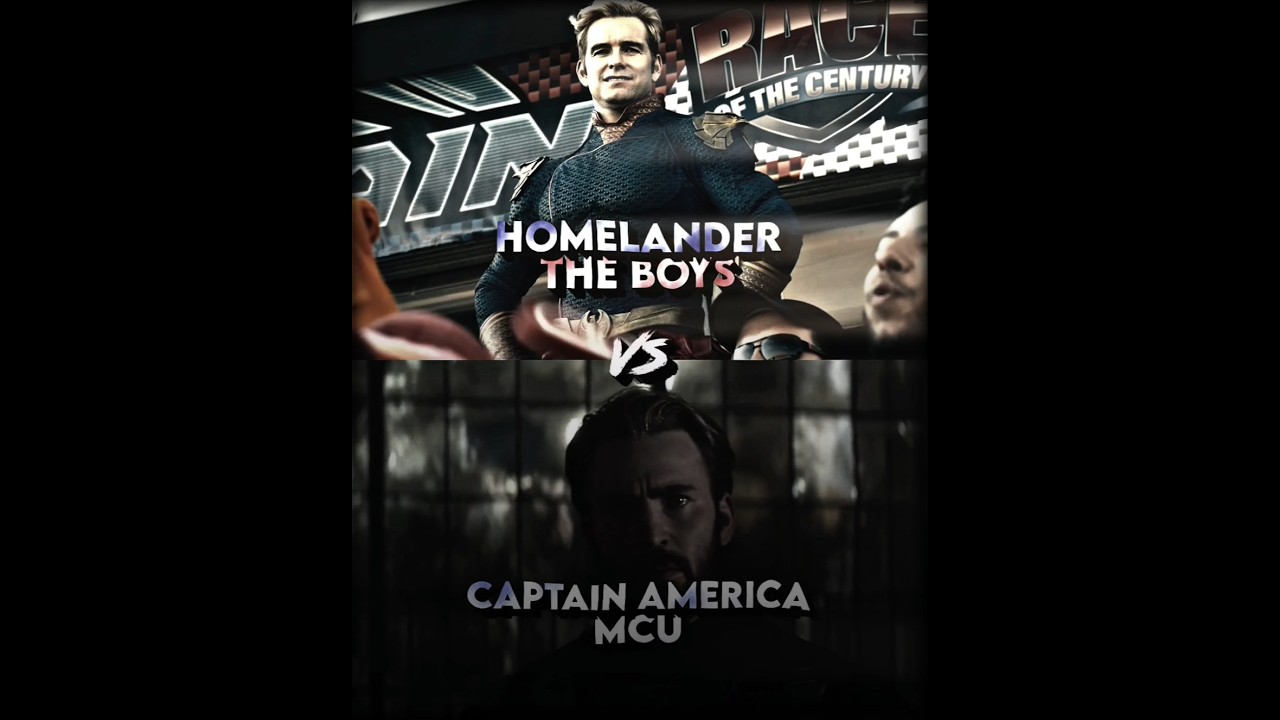 Homelander vs Captain America 