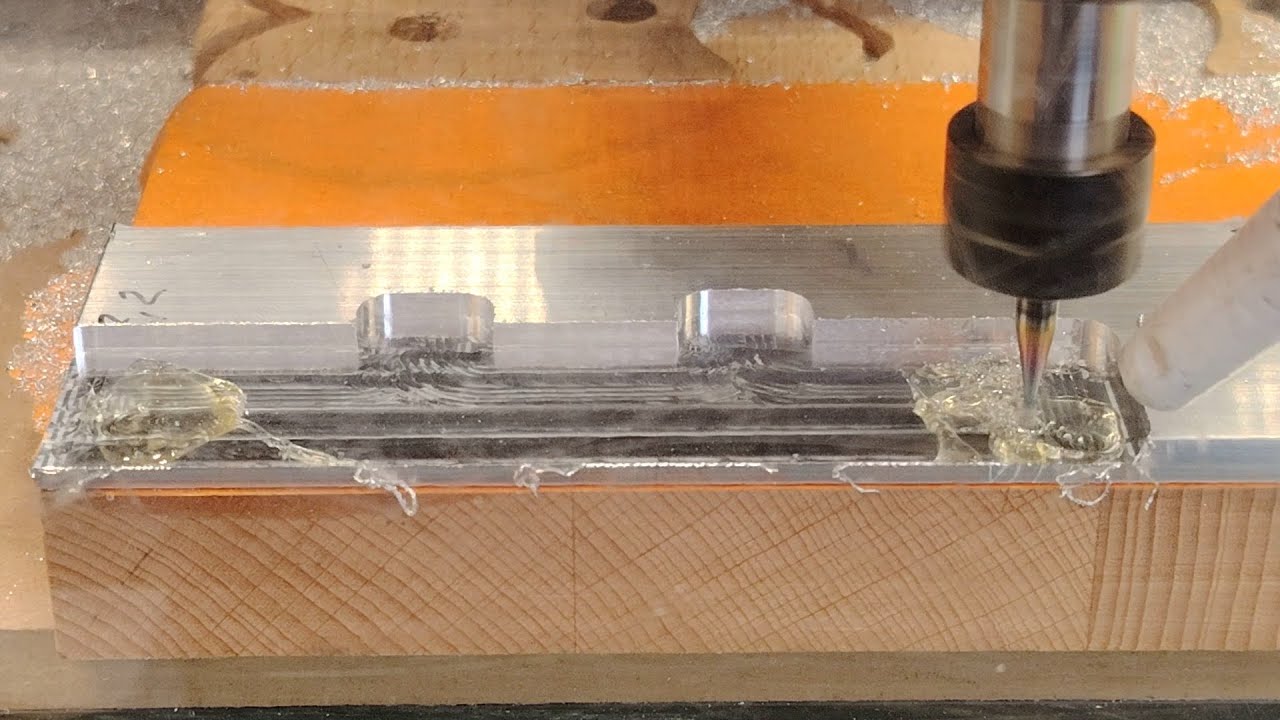 TTC 450 - Making an end switch mount plate out of aluminum