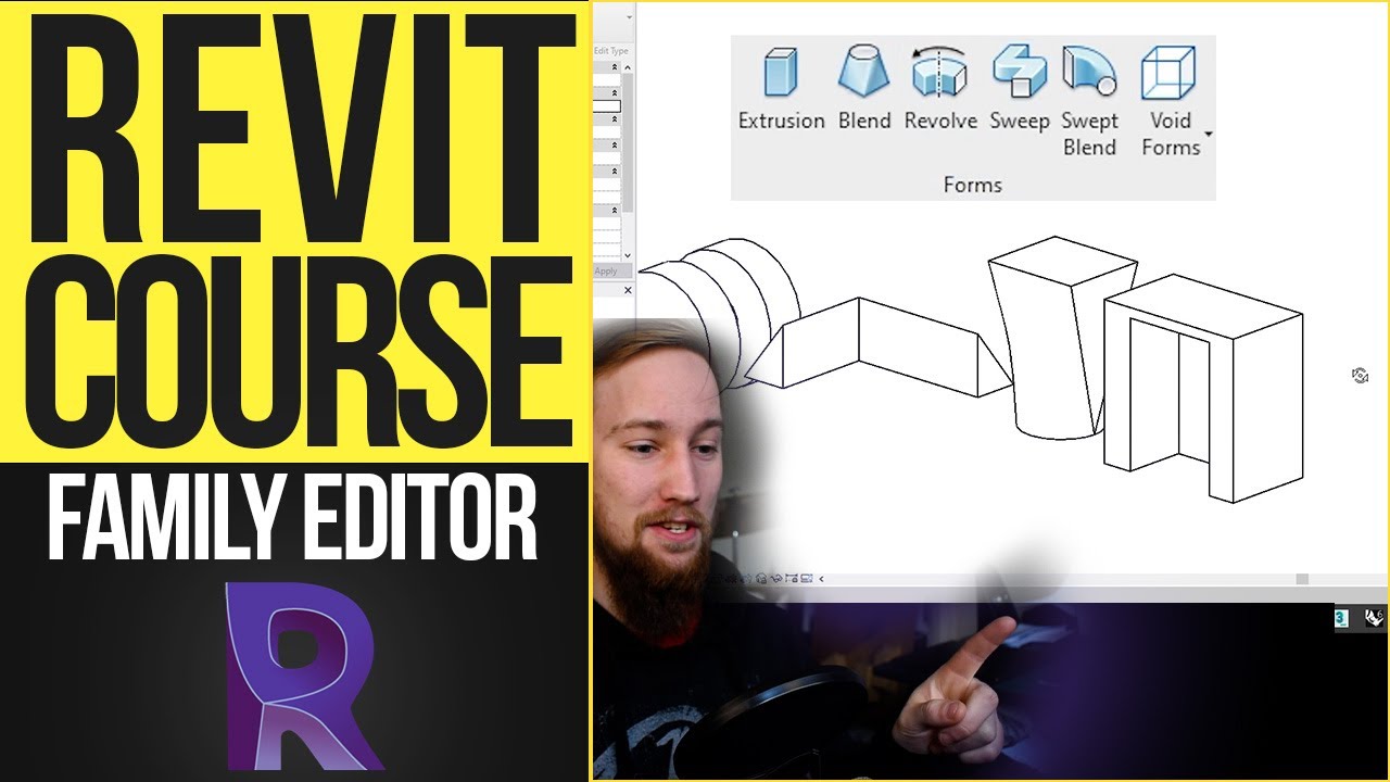 The Basics of Creating Families in Revit | Intermediate Revit Course 05