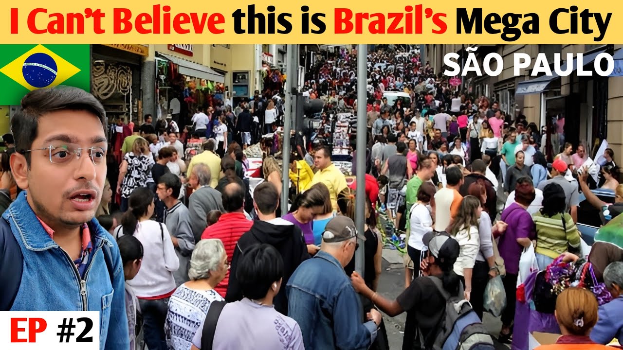 Life Inside Brazilian Mega City (Sao Paulo 🇧🇷😱🔥)