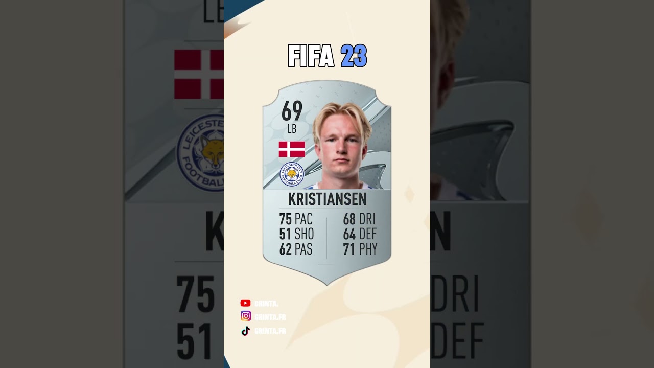 L'&eacute;volution FIFA de Victor Kristiansen !