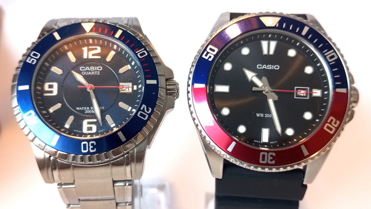 Casio MTD-1053 vs Casio MDV-107