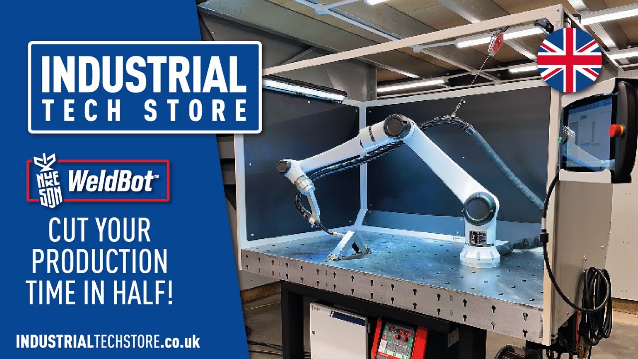 ⌛ Cut your production time in half with the Nukeson WeldBot Welding Workstation!