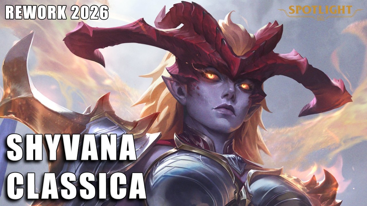 Shyvana Classica REWORK 2026 - Skin Spotlight COMPLETO