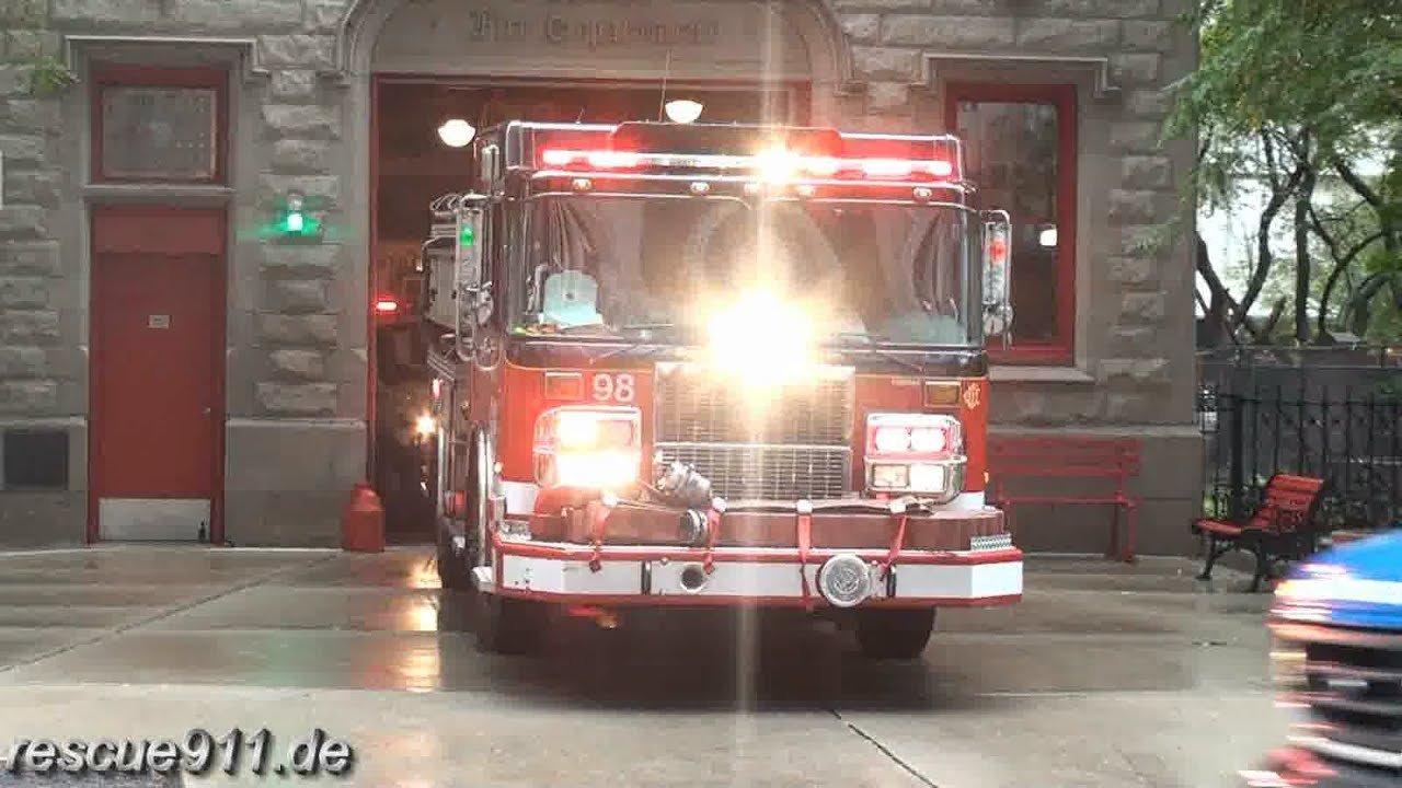 Engine 98 + Ambulance 11 CFD