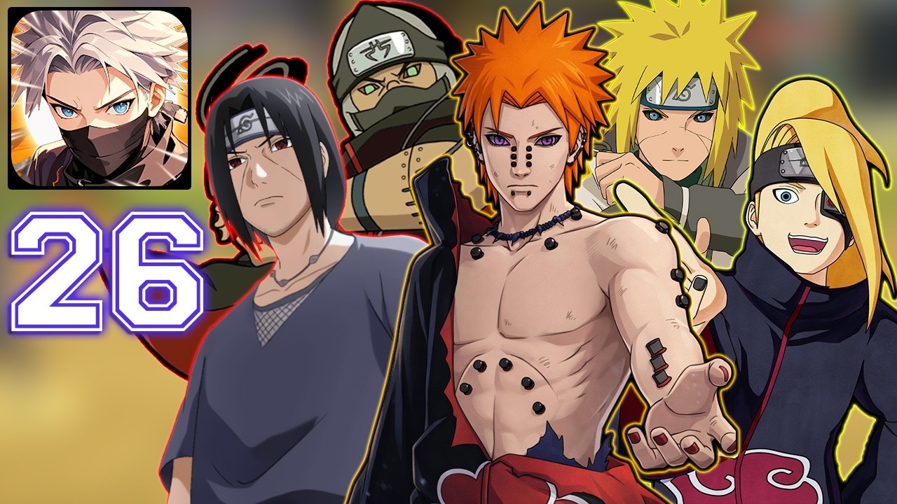 Naruto Akatsuki: A Ninja‘s Tale - Gameplay Walkthrough Part 26 (android,ios) Cursed Seal: Awakening