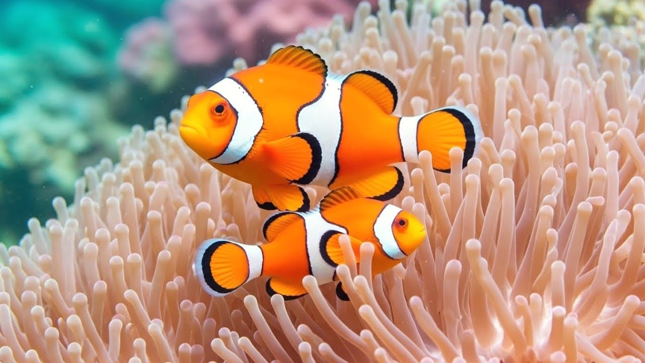 The Best 4K Aquarium 🐠 Explore the Stunning World of Sea Jellyfish and Beautiful Coral Reef Fish.#96