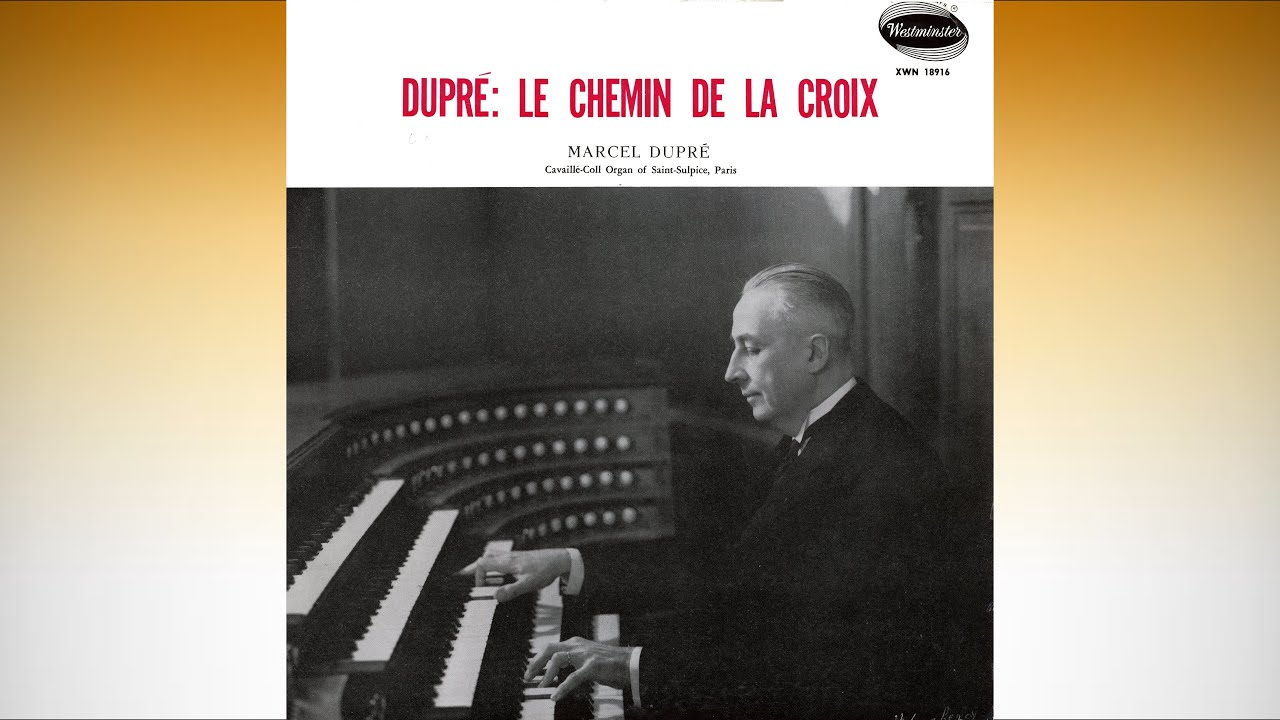 Dupr&eacute; performing his 