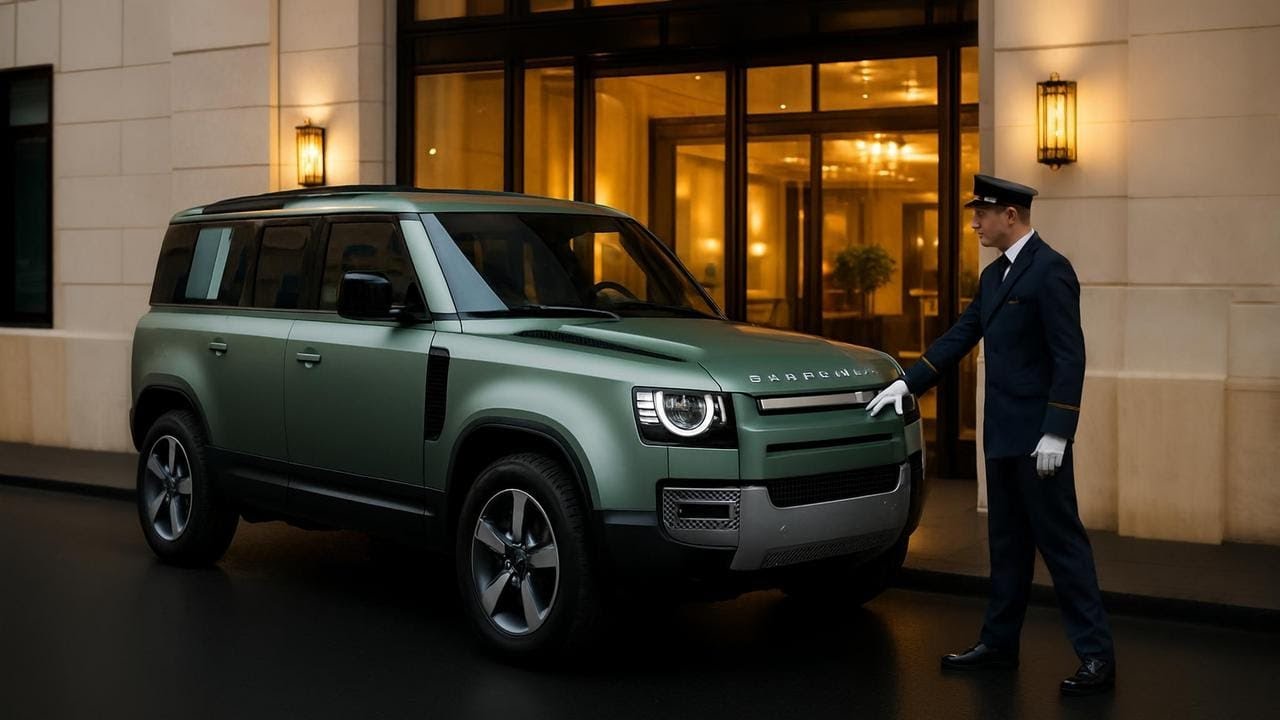 Демонстрация и объяснение режима Valet + Master Pin для Land Rover New Defender L663