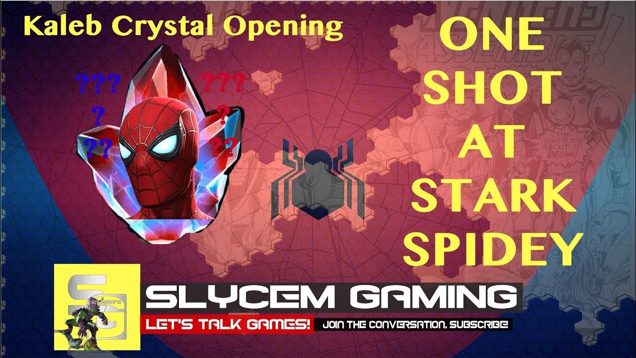 Can't Miss Stark Spider-Man Crystal Opening