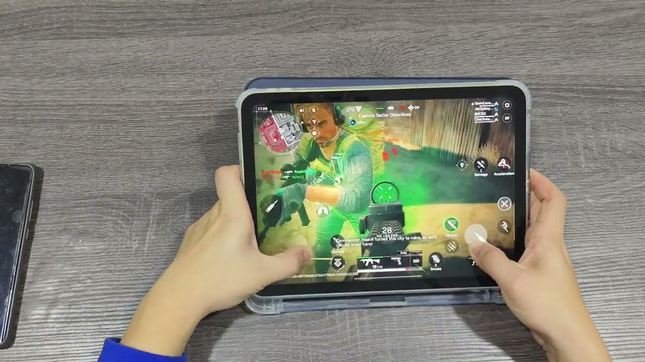 Delta Force Gaming Test on iPad 11th Gen (iPad A16)