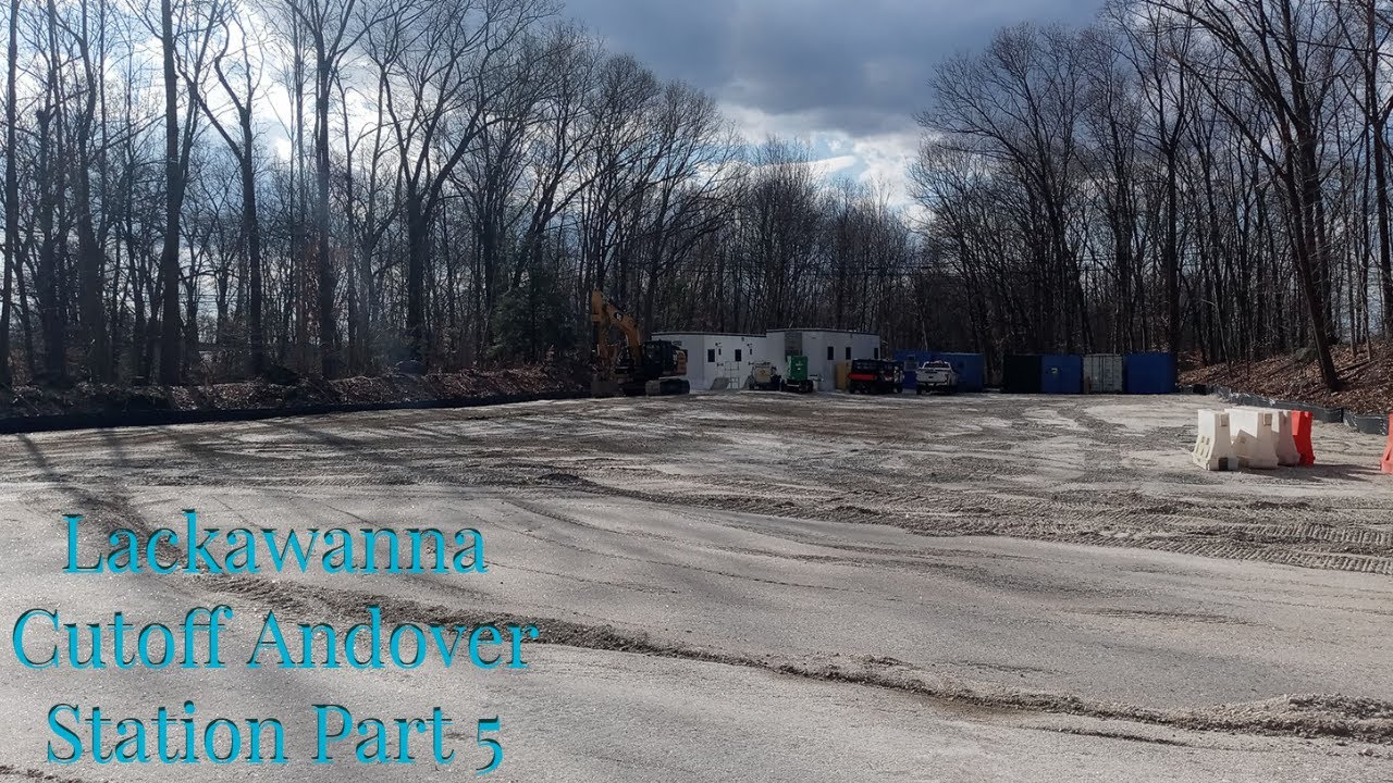 Lackawanna Cutoff Andover Station Progress report #5