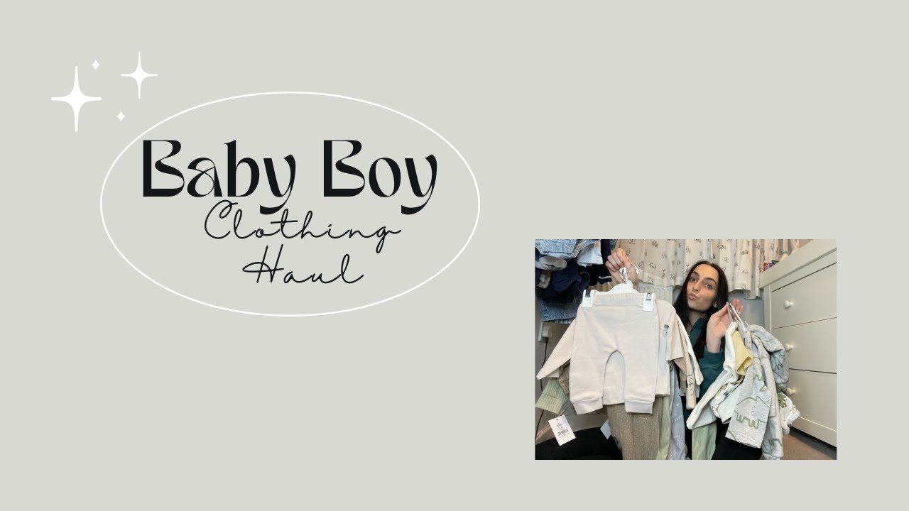 Baby Boy Clothing Haul | Primark, Asda, Sainsbury's, JoJo Maman Bebe