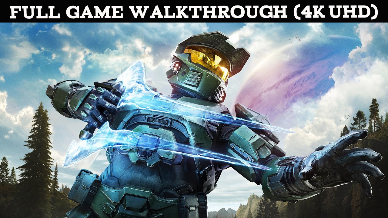 Halo: Campaign Evolved Full Game Walkthrough - No Commentary (4K 60 FPS)