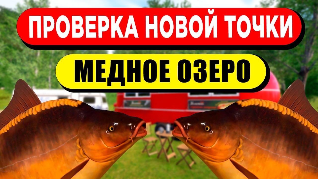 ПРОВЕРИЛ НОВУЮ ТОЧКУ НА ФРИКСОВ И СТАБИЛЬНЫЙ ФАРМ НА МЕДНОМ ОЗЕРЕ! • Русская Рыбалка 4 РР4