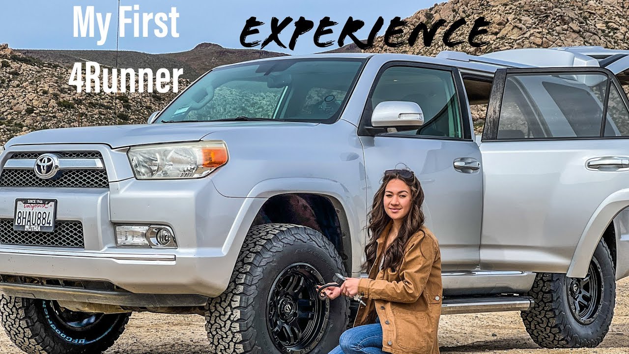 My Toyota 4Runner Limited Edition off-roading experience.