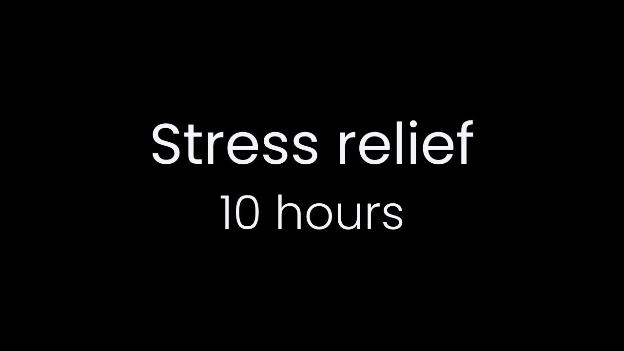 Smoothed Brown Noise for Stress Relief While Sleeping | Black Screen | 10 Hours