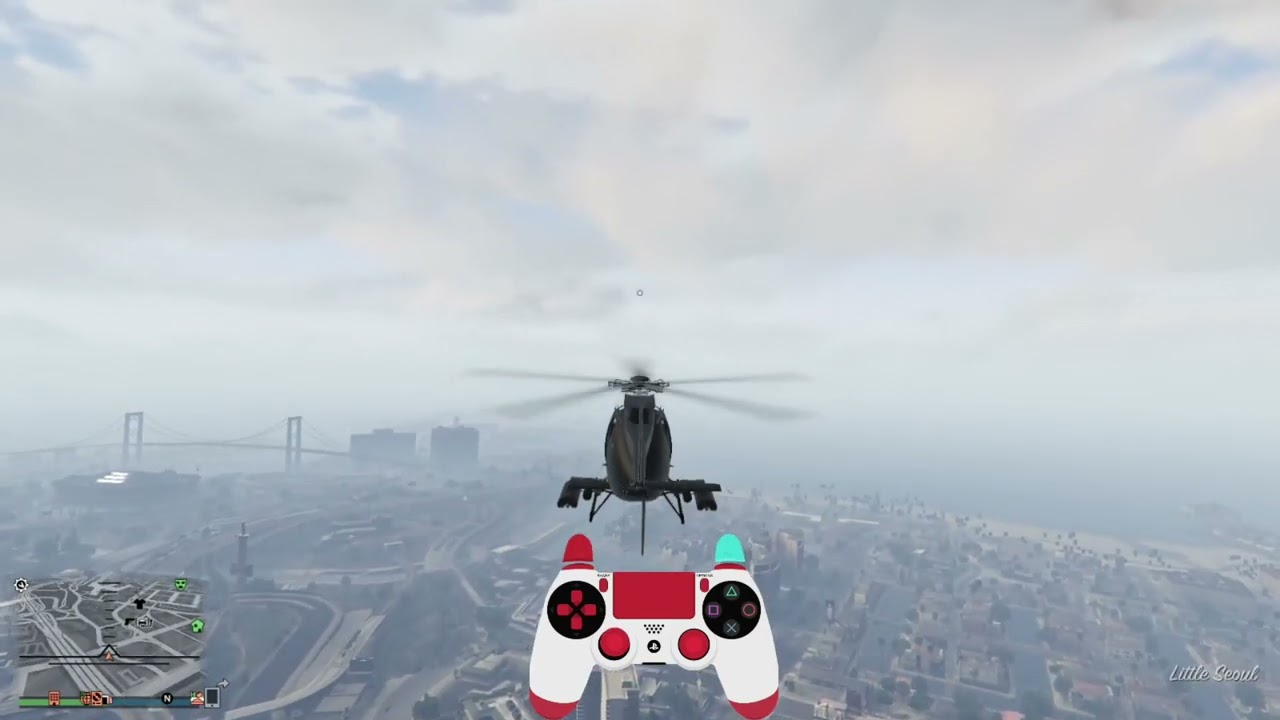 How to fly a helicopter in GTA Online 2022 (controller)