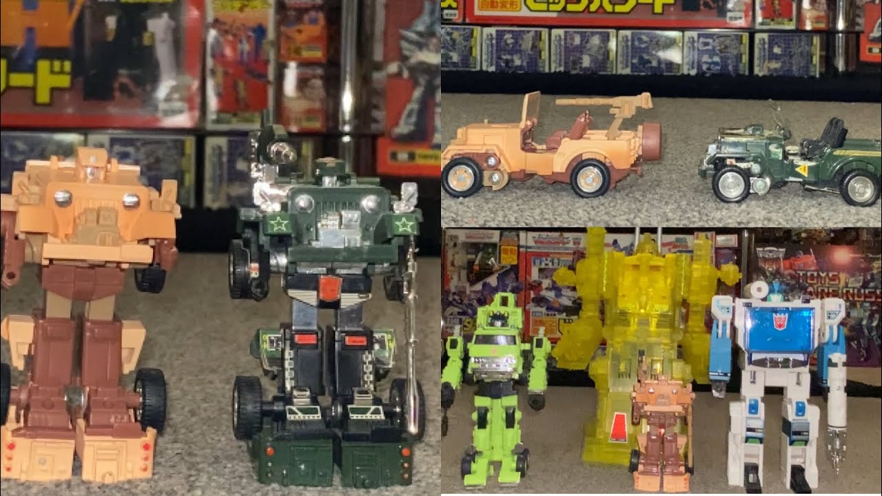 Transformers detritus review. Japanese ehobby junkion exclusive. G1 complete collection comparison