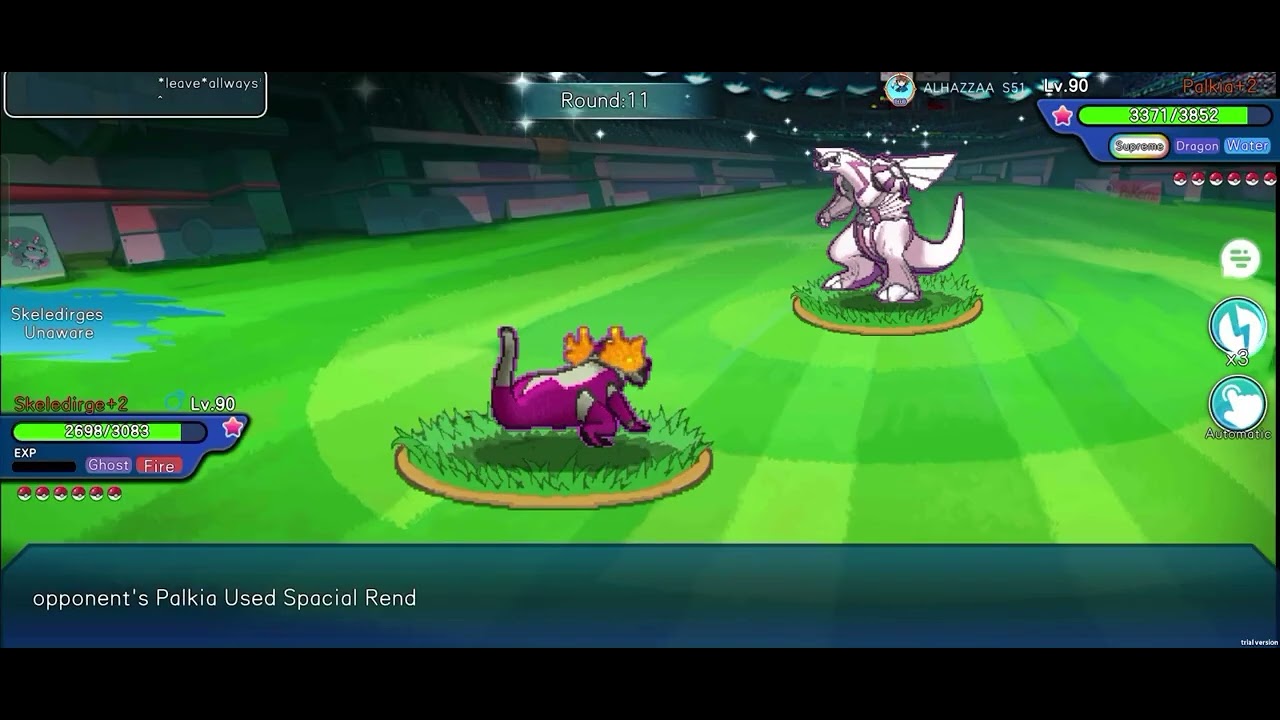 Alza my best friend gg. nice skill espeon roar