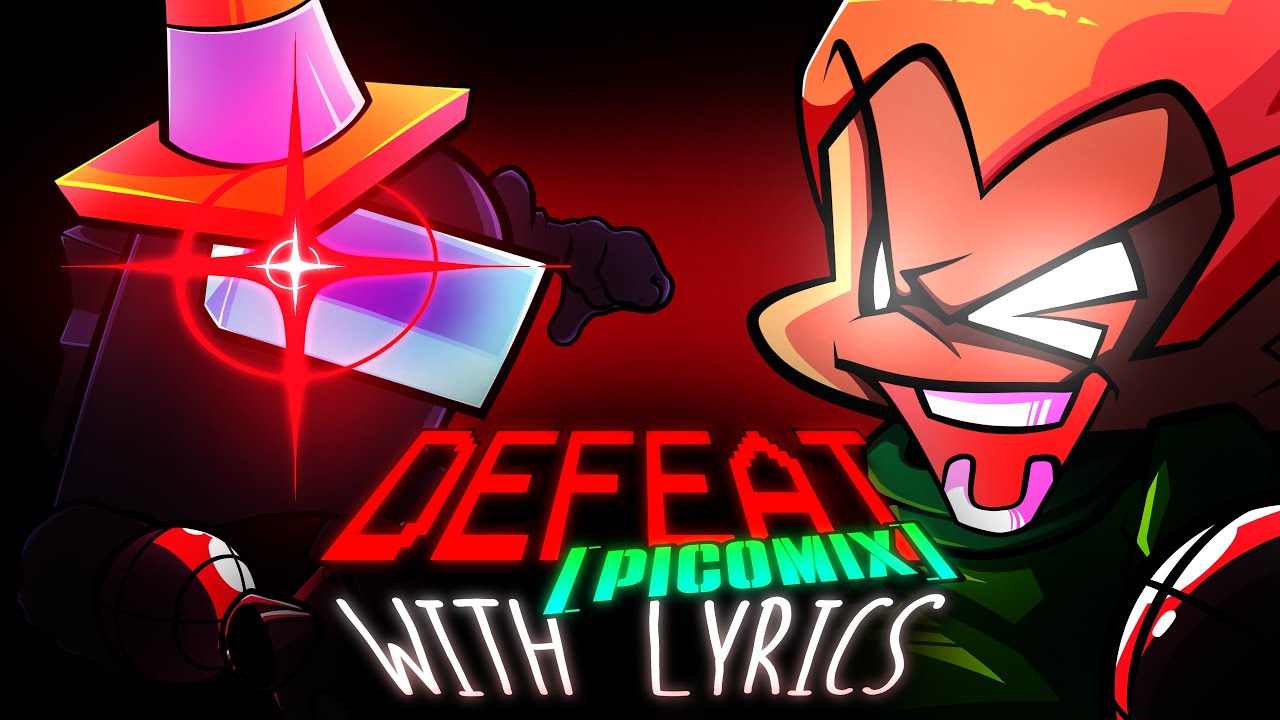 Defeat [PICO MIX] WITH LYRICS | VS Impostor Cover