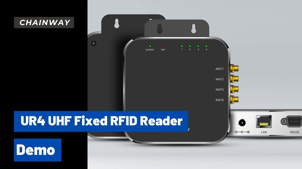 UR4 Fixed UHF RFID Reader Demo