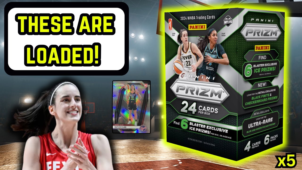 $300 CARD FROM A BLASTER! 2024 WNBA Prizm Blaster Review!