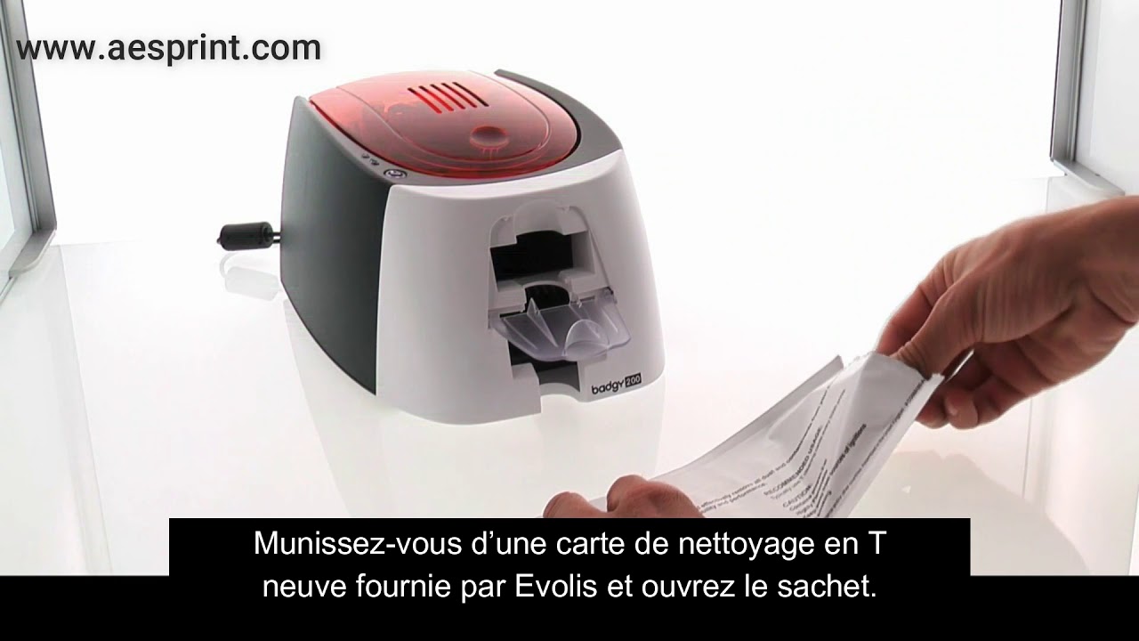 EVOLIS BADGY NETTOYAGE