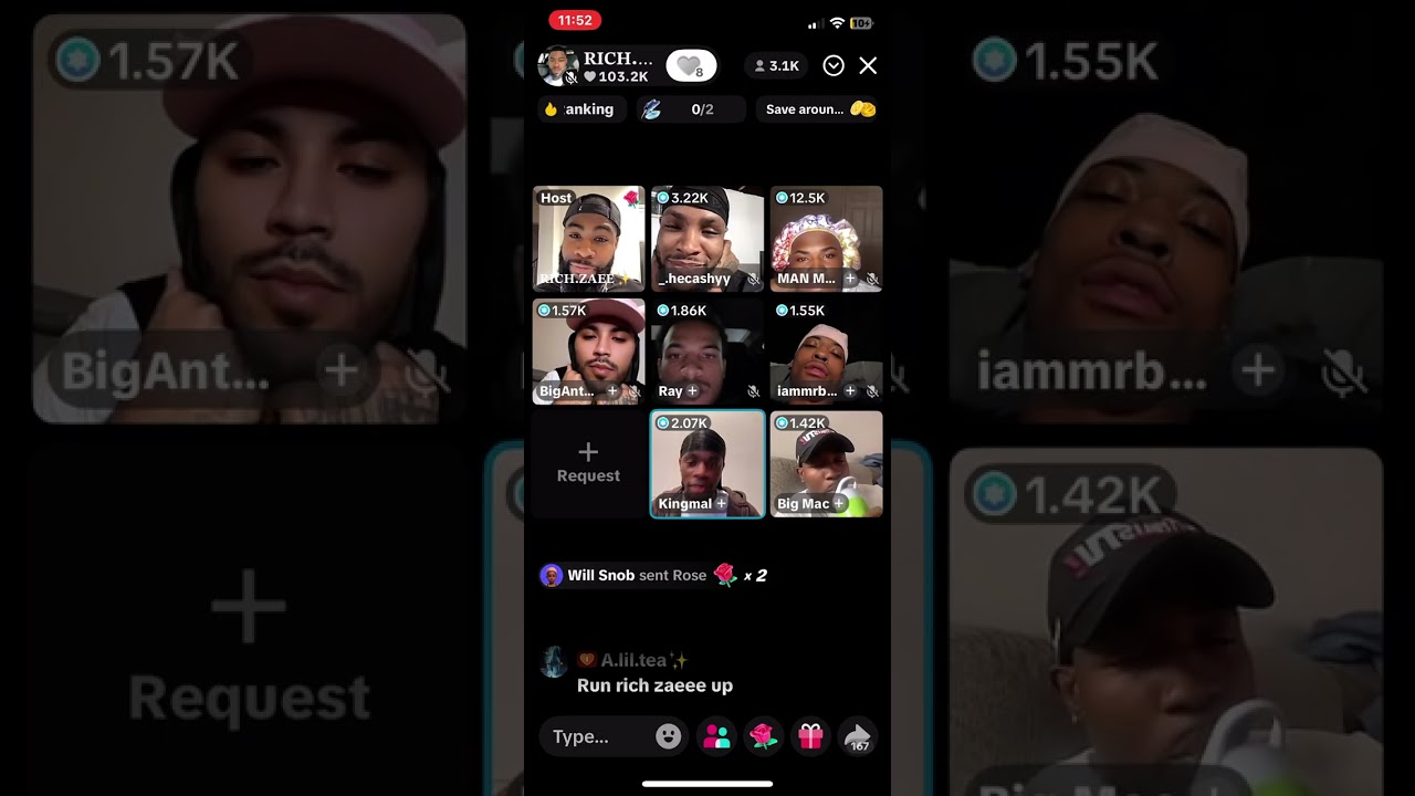 Rich Zae and Cashy live panel. 