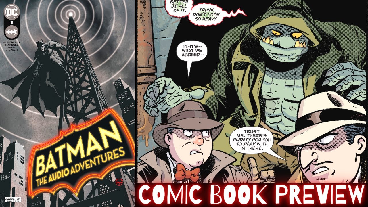 Comic Preview | Batman: The Audio Adventures #1 | DC Comics