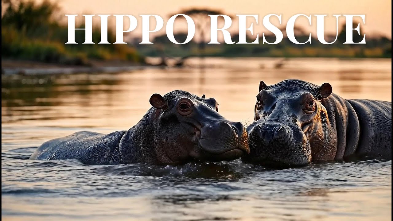 EPIC HIPPO RESCUE: Saving Baby Pip From a Deadly African Swamp ,| Wildlife Heroes