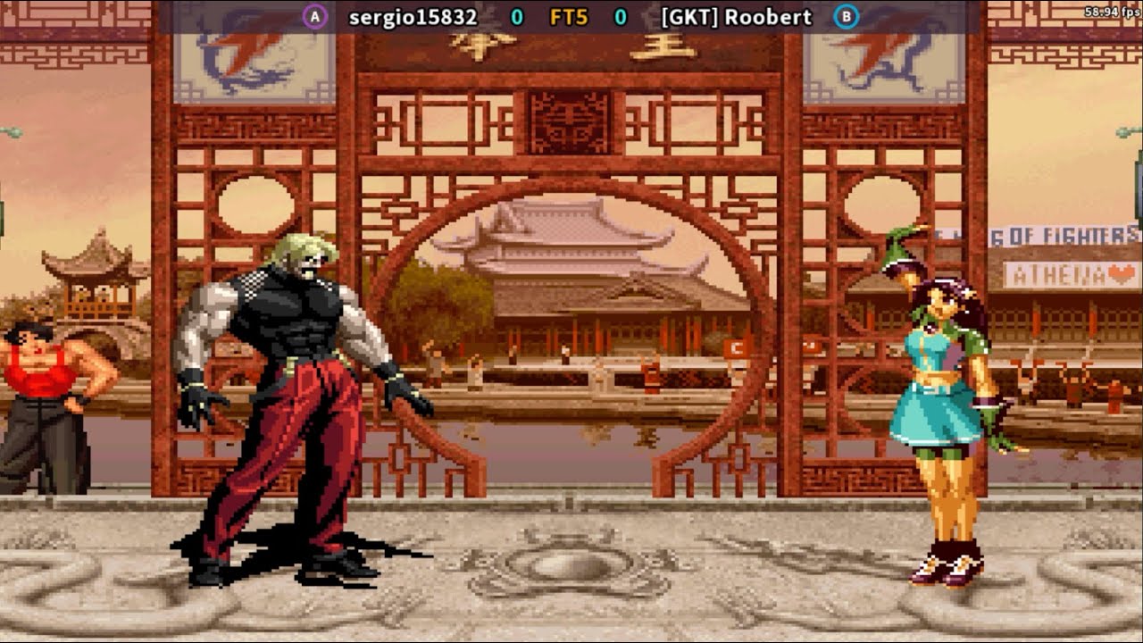 KOF 2002 - LA MEJOR ATHENA HUMILLA A RUGALERO PERUANO 👉 PART 2 🤣