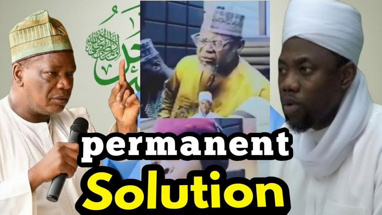 Permanent solution to le par&iacute; awuyewuye to w&agrave; l&aacute;&agrave;rin mufti ilorin ati Mudeer Markaz 