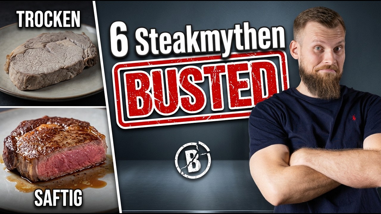 Nie wieder trockenes Fleisch! So wird Steak immer saftig!