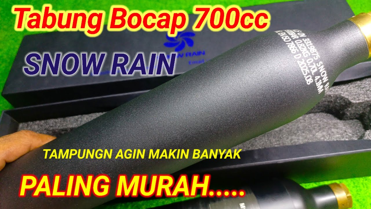 TABUNG BOCAP 700cc SNOW RAIN 