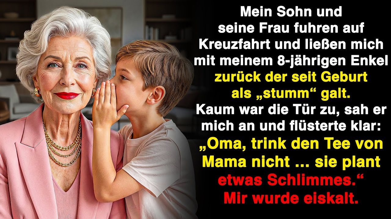 Als mein Sohn verreiste, sprach mein seit 8 Jahren stumm geglaubter Enkel plötzlich …