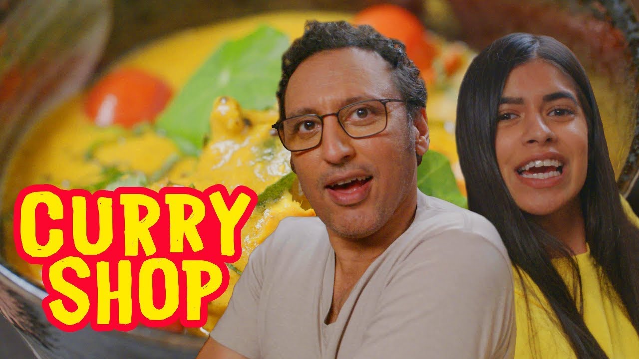 Aasif Mandvi Taste Tests High-End Indian Dishes | Curry Shop