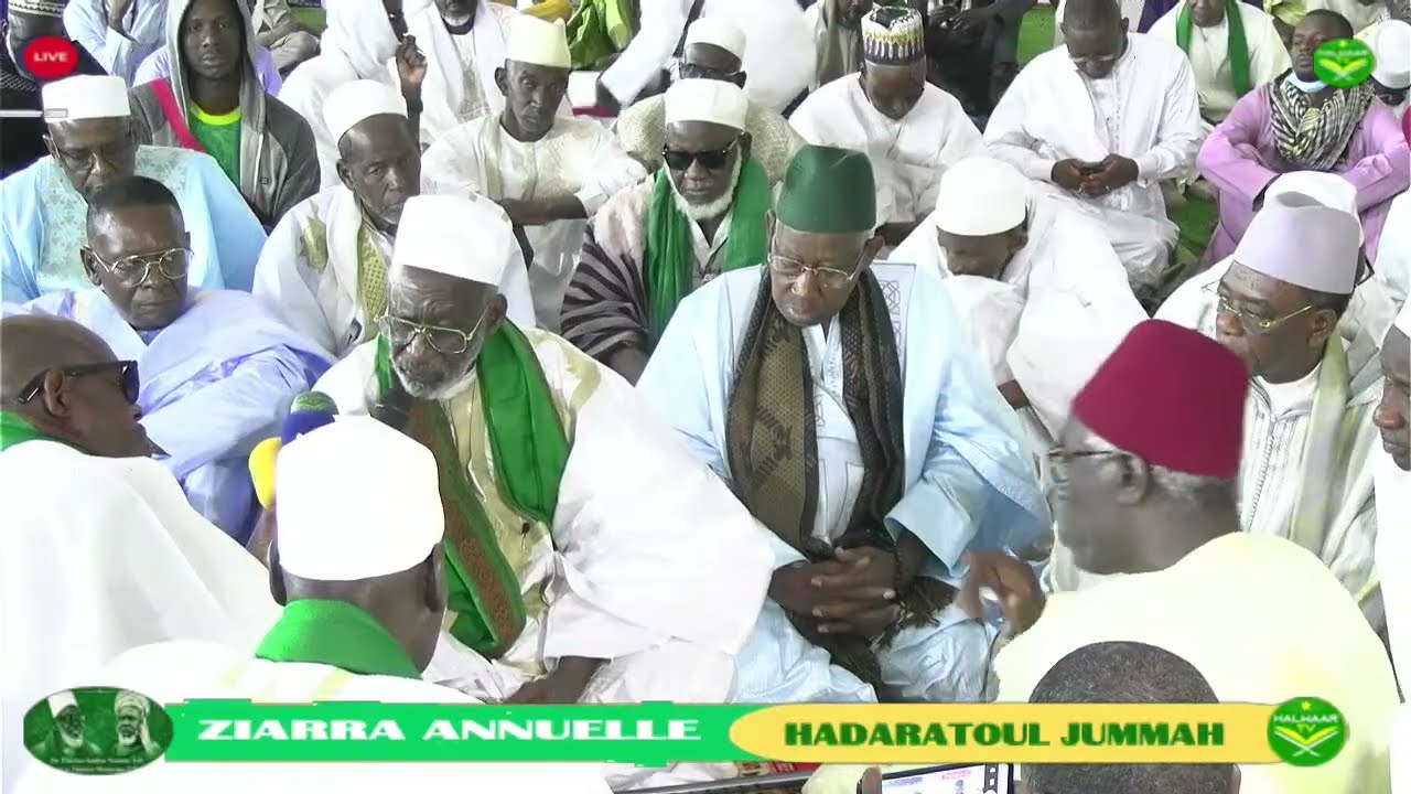 direct mosquée oumarienne hadaratoul Jummah ziarra Thierno Seydou tall